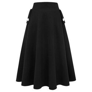 NWT IDEALSANXUN Women’s A-line Long Skirt Size S